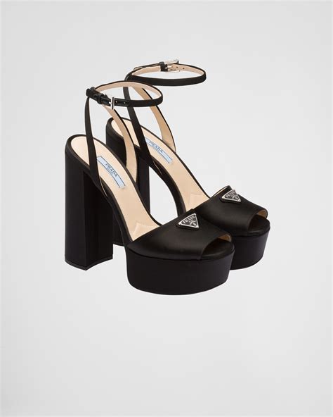 black prada heels for sale|Prada black high heels.